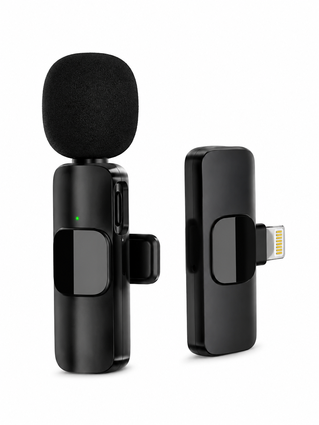 Microfone de Lapela Sem Fio Verde M-K9-IP